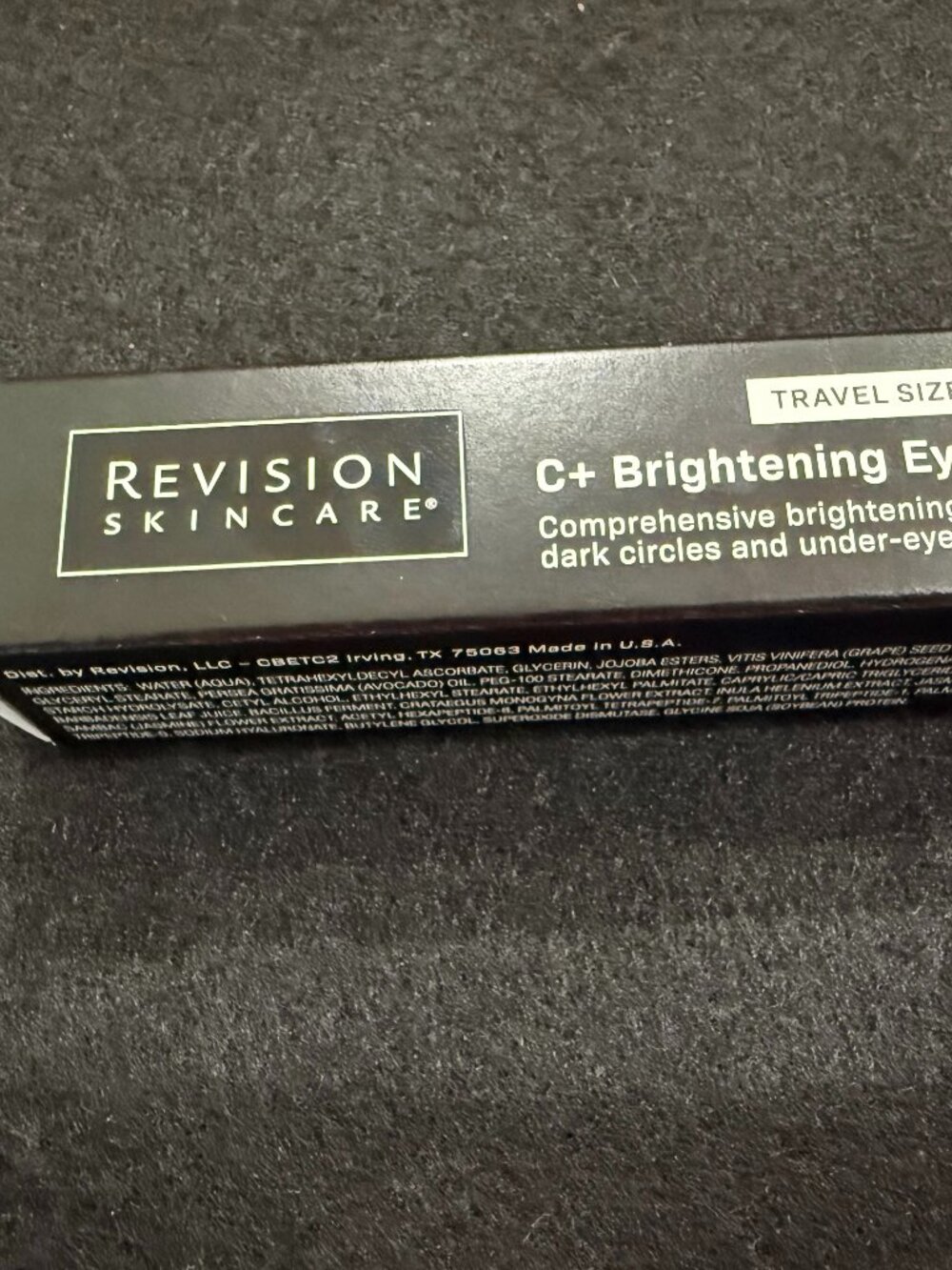 Revision Skincare C+ Brightening Eye Complex 0.25 oz Travel Size